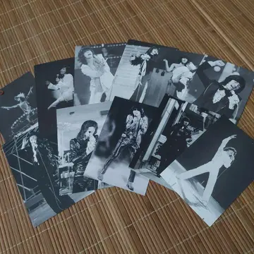 사이조 히데키 씨 흑백 사진 11장 세트