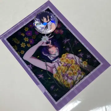 레제 극장판 캔뱃지 & 미니 클리어 파일