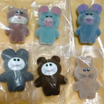 무뉴 2 4 미니어처 마스코트 6개 세트