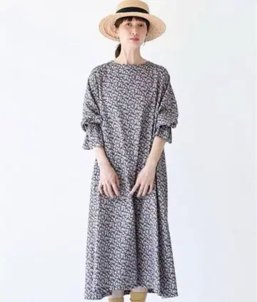 sunny clouds kazumi 콜라보 꽃무늬 원피스 L 펠리시모