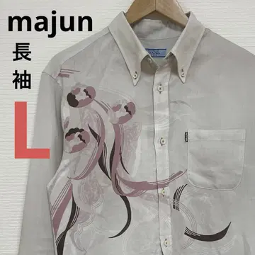 majun 카리유시 의류 긴팔 마준 카리유시 의류 긴팔 오키나와 카리유시