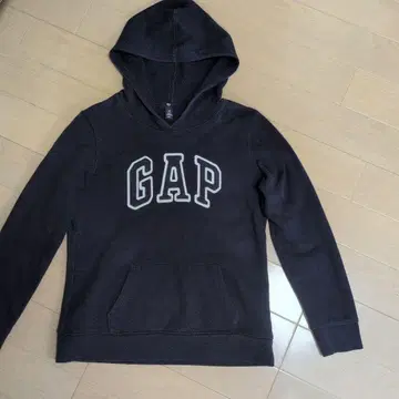 GAP 네이비 후드 부착 후드티 S