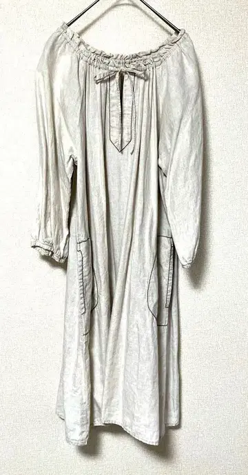 샹브루 드 님 린넨 원피스