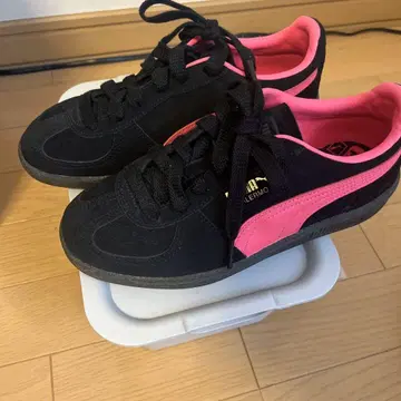 푸마 팔레르모 Palermo 24cm 새상품급 블랙