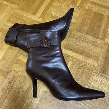 큰 25.5cm 핑키&다이앤 숏부츠 핑힐