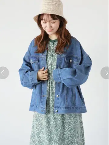 ehka sopo 빅 데님 자켓