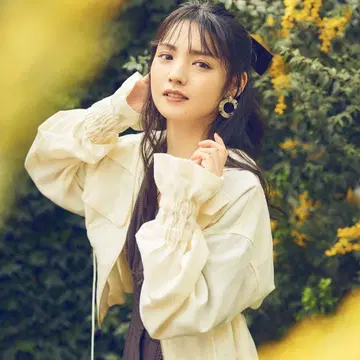 31 Sons de mode 개더 슬리브 숏 기장 후디 블루종