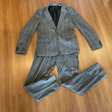 JOURNAL STANDARD 그레이 체크 무늬 셋업 M 사이즈