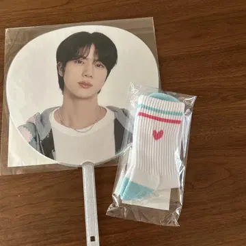 RUNSEOKJIN 양말 삭스 부채 BTS 진