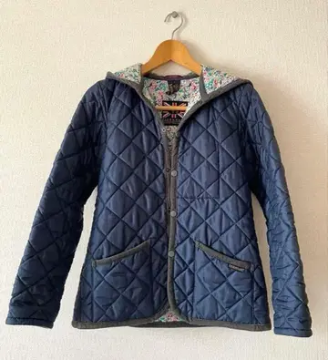 LAVENHAM 리버티 네이비 퀼팅 자켓