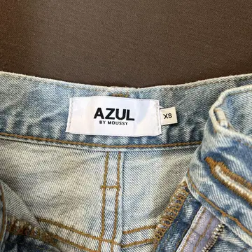 AZUL by MOUSSY 스트레이트 데님 XS