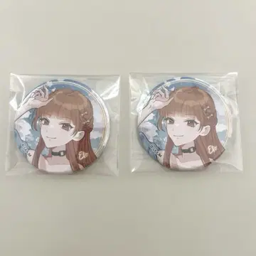 컬러풀 피치 히라카타 파크 캔뱃지 에토 씨