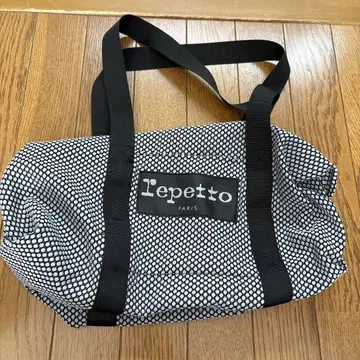 repetto 숄더 보스턴 백 모노톤