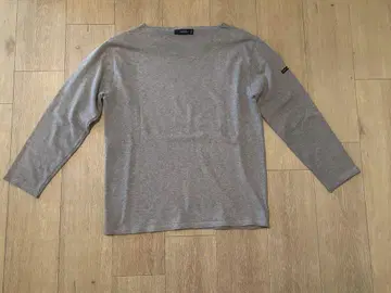 SAINT JAMES 7부 소매 티셔츠 그레이 GRIS T4