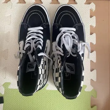 Vans Sk8-Hi 블랙 체커