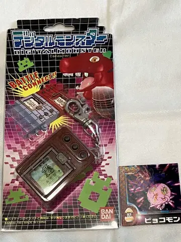 BANDAI 디지털몬스터 빨간색 1997년제