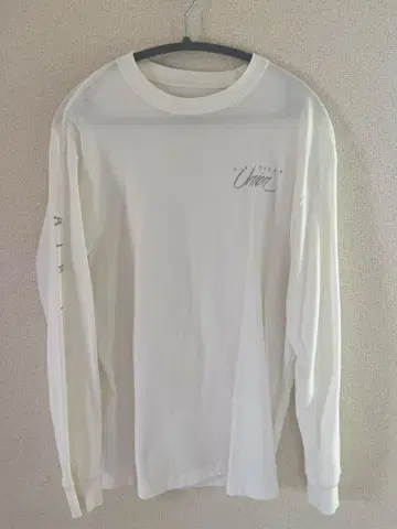 Jordan x UNION 롱 슬리브 티 'White'