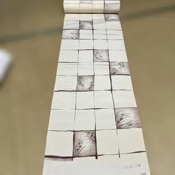 꽃무늬 기모노 옷감