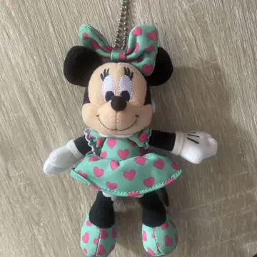 디즈니 미니 봉제 인형 키링 마스코트 미니 하트