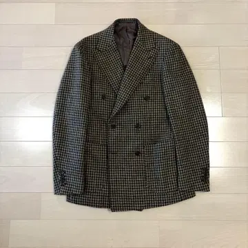 [ 선착순 ] Ring Jacket 하운드 투스 6B 더블 자켓