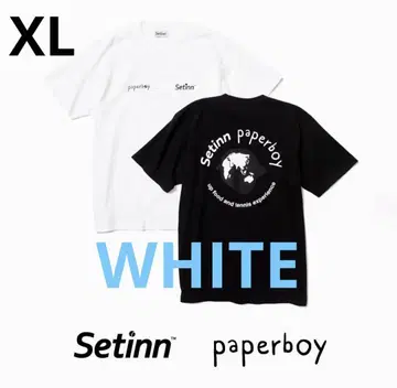 Setinn Paperboy Tour Tee White XL
