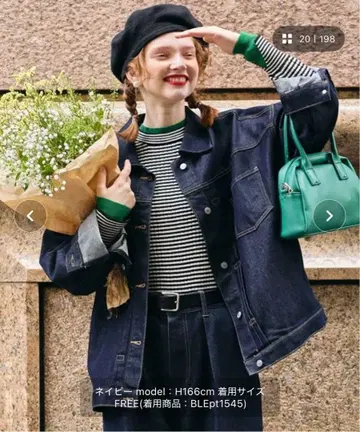 BONLECILL 루즈 데님 자켓/G
