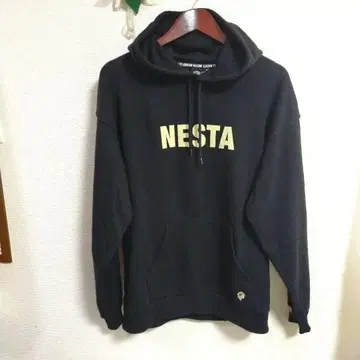 NESTA 블랙 후드티 M 사이즈
