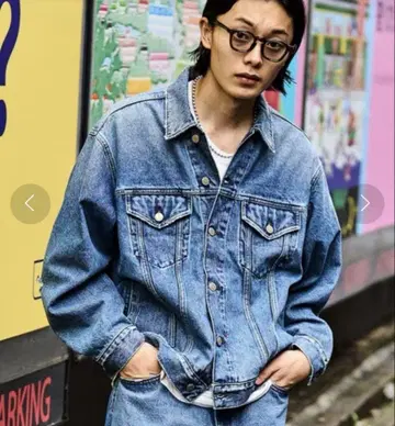 FREAK'S STORE 데님 자켓 M 빅 실루엣