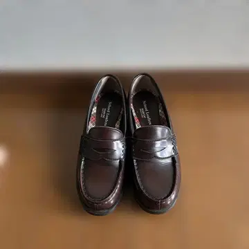HARUTA 하루타 로퍼 School Loafers 다크 브라운
