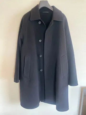 UNITED ARROWS 스텐카라 코트 블랙