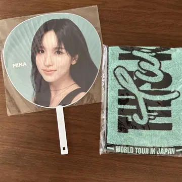 MINA 타월 부채 WORLD TOUR IN JAPAN