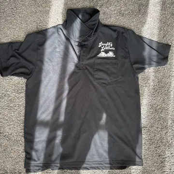 Langlitz Leathers 블랙 피케 셔츠