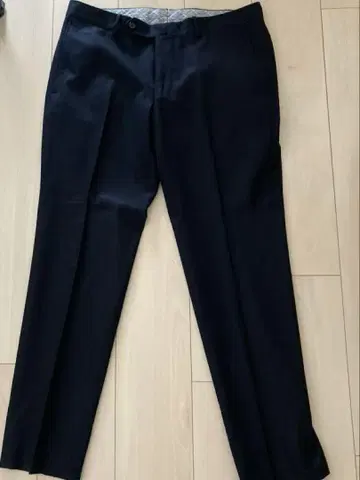 EDIFICE 울 슬랙스 네이비 L
