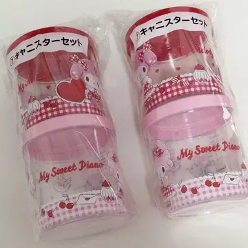 마이멜로디 마이스위트 피아노 당첨 복권 캐니스터 세트 2개 세트