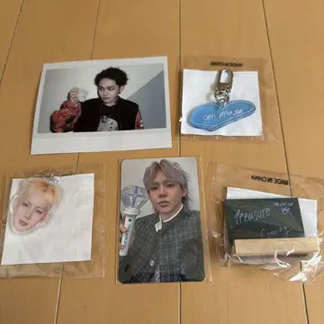 트레저 현석 트레이딩 카드 서울 콘서트 응원봉 폴라로이드 얼굴 키