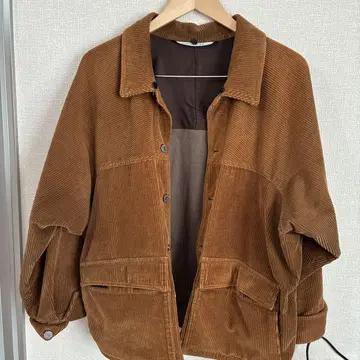 [ 구제 의류 ] 저널 스탠다드 코듀로이 자켓 브라운