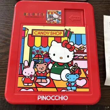 [레트로] 헬로키티 키티 1 x 2 퍼즐 양면 퍼즐 PINOCCHIO
