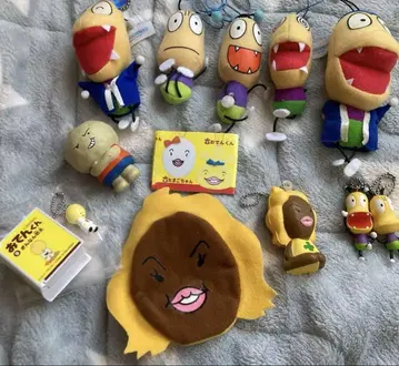 헤이세이 레트로 오텐군 봉제 인형 키링 세트