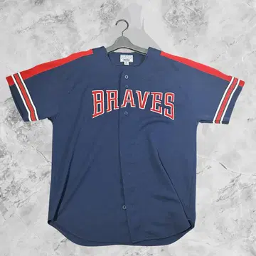 MLB Braves Starter Baseball Jersey XL