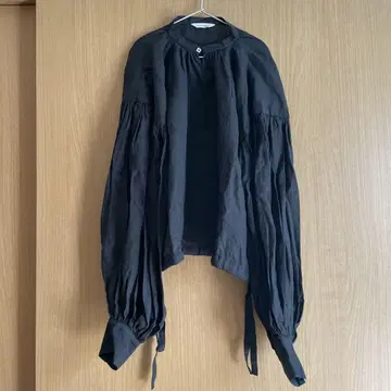 HOLIDAY 홀리데이 린넨 튜닉 블랙