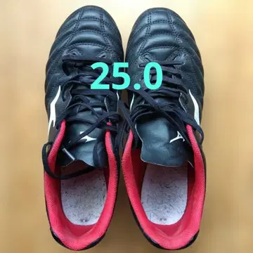 미즈노 모나르시다 네오 25.0 축구화 블랙/레드