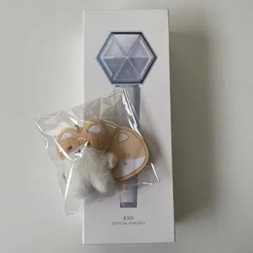 EXO 응원봉 BAEKHYUN 베키현 트레기 봉제 인형 키링