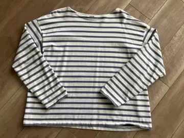 이에나 IENA AURALEE 스트라이프 긴팔 티셔츠 M 바스크 셔츠