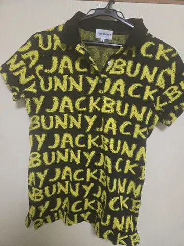 Jack Bunny!! 로고 프린트 셔츠 사이즈 2