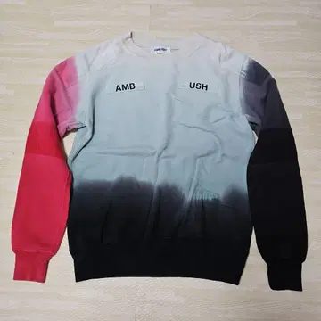 [ AMBUSH ] 패치워크 맨투맨 트레이닝복