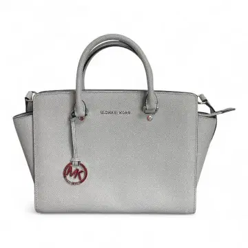 마이클코어스 셀마 2WAY 사피아노 가죽 그레이