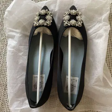 엠마 프란시스 3cm 비쥬 블랙 펌프스 24.5cm
