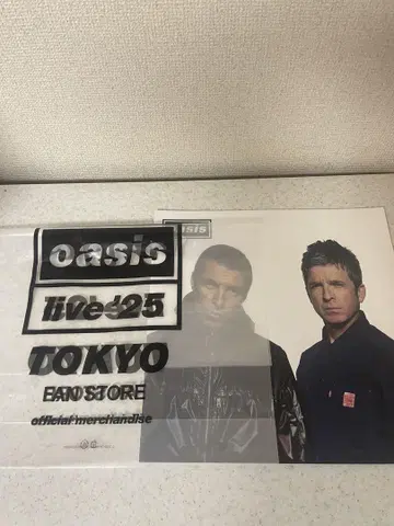 oasis LIVE25 투어 팜플렛 도쿄돔 오아시스