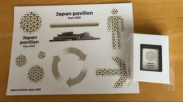 오사카 만박 일본관 Japan pavilion Expo 2025 핀 배지