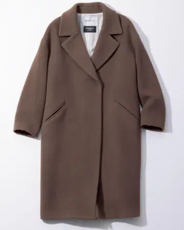 내추럴 뷰티 베이직 브라운 롱 코트